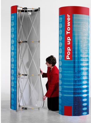 POP-UP EXHIBITION STAND TOWER