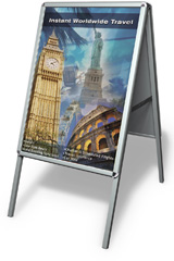 20" x 30" POSTER SNAP SHUT A BOARD