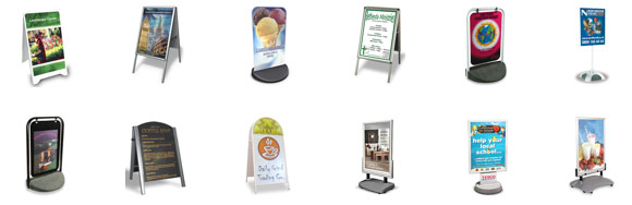 View all our Pavement Signs