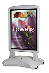SWING SIDEWALK SIGNs system