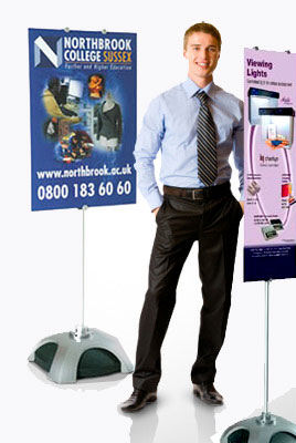 Freestanding sign displays