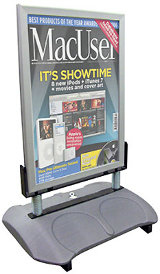 A BOARD PAVEMENT SIGN