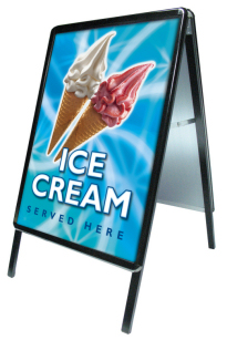 Outdoor A1 A-Board pavement sign