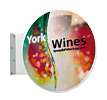 DOUBLE-SIDED ALUMINIUM SIGNS