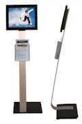 Floor Standing 12" Digital Display