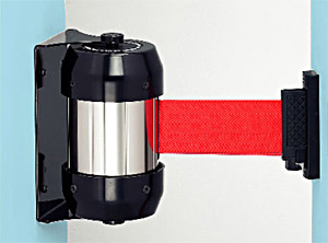 retractable crowd belt barrier