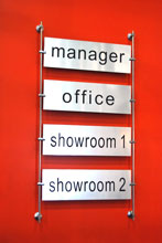 A4 PORTRAIT MENU BOARD poster display stand