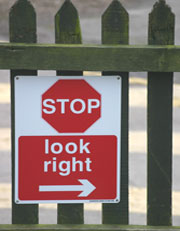 economy school sign