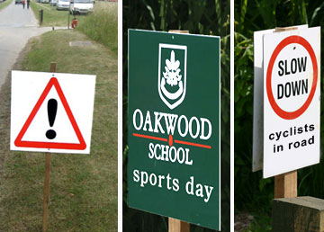 event signs
