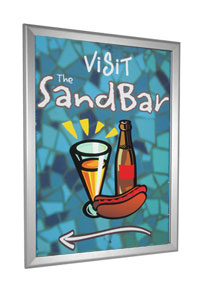 SNAP SHUT POSTER FRAMES-25MM MITRED CORNER