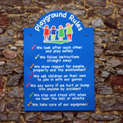 wall mounted foamex sign