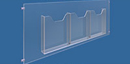Add-On Leaflet Dispenser Kits for A2 Landscape or A1 Portrait Cable Centres