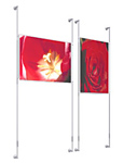 wall mounted poster shop kit