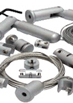 Cable Display Components - Poster Holders, Cables and Leaflet Dispensers