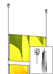 Floor to Ceiling Wire Displays