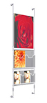 suspended poster display