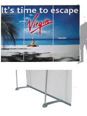 Banner Display Wall