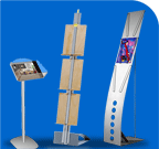Literature and brochure rack