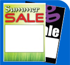 Signs for point of sale