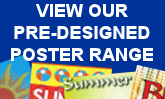 Pre-Designed Poster Range