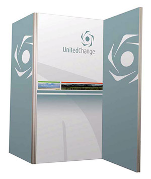 A lightweight aluminium frame system designed to create a wide variety of frameless and seamless displays that create impact for all types of permanent or temporary applications