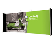 A range of double-sided freestanding modular kits