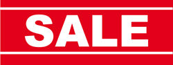 sale banner sign