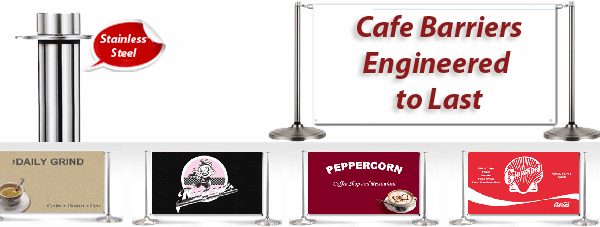 cafe barriers