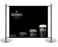 CAFE BANNER WINDBREAK BARRIER