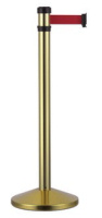Gold Retractable Barrier