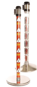 mobile marketing barrier systems