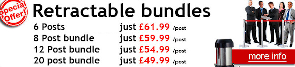 Retractable barrier special offers