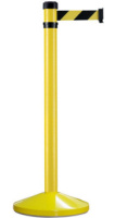 Yellow Retractable Barrier