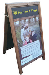 A1 A-Frame Chalk Board Sign