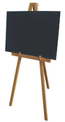 Large Artists Easel and Chalk Board