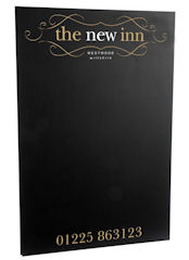 Unframed Chalkboards