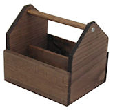 Wooden Condiment Holder