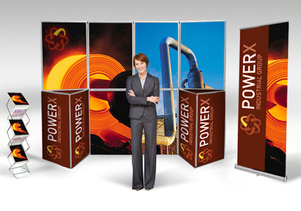 Modular 300 Kit - Compact Literature Rack + Eco-Rolla + Modular 300 Display