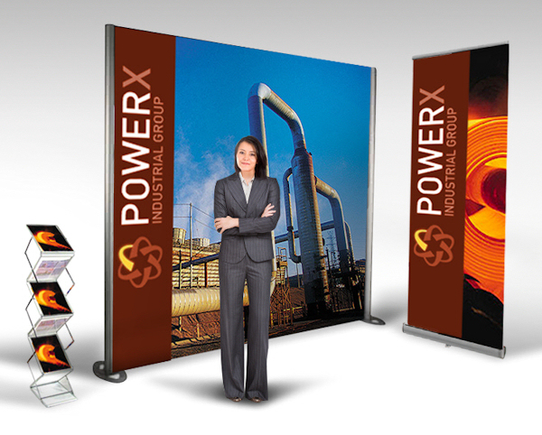 Linear Kit - Compact Literature Rack + Eco-Rolla + Linear Display
