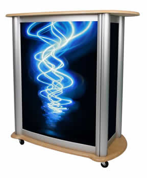 Trade show counters from Discount Displays at the best prices
