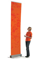 roller banner stand