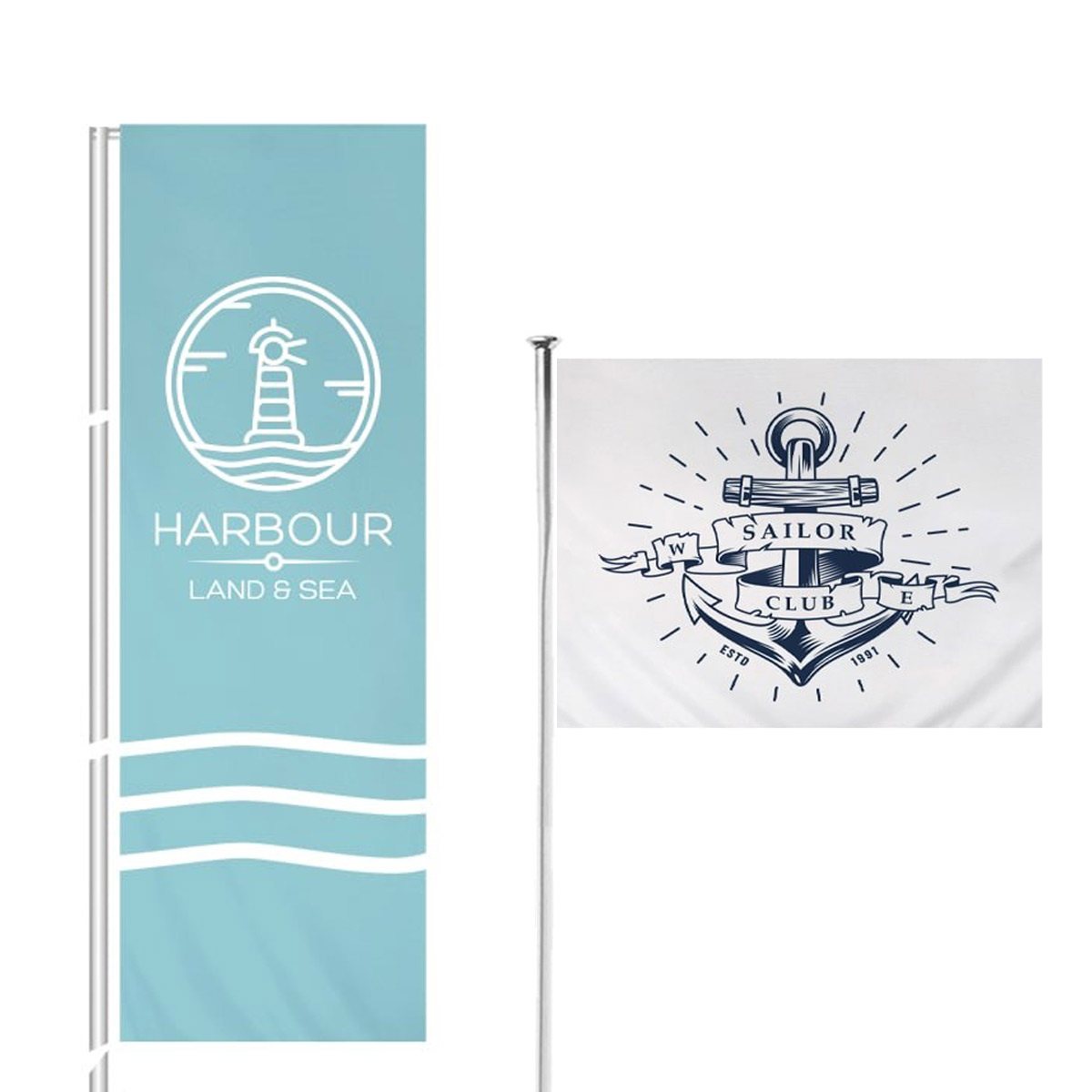 Custom Flagpole Flags