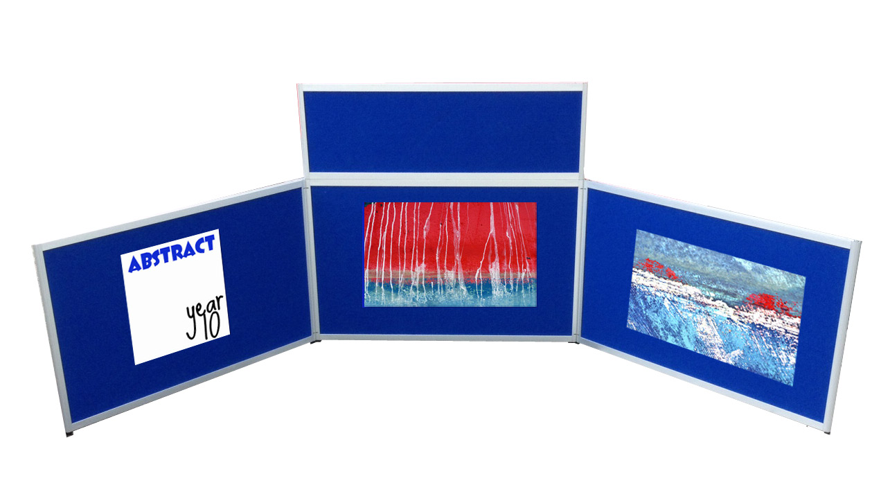 Titan 3 Panel Table Top Display