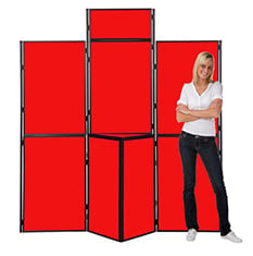 Free standing display boards for schools