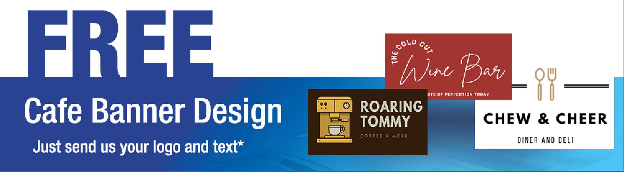 Free Cafe Banner Design