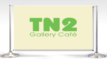 High quality Cafe banner printing