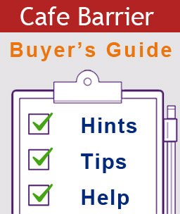 Cafe barriers buyers guide