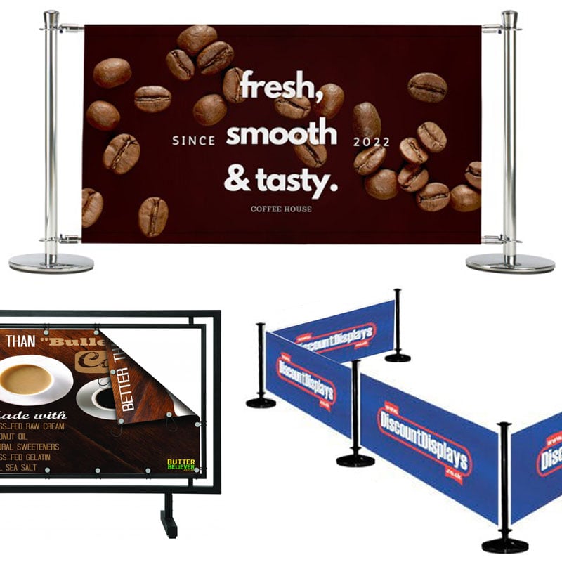 Outdoor Cafe Banners
