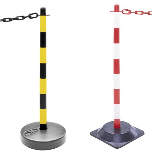 Post and Chain Barriers