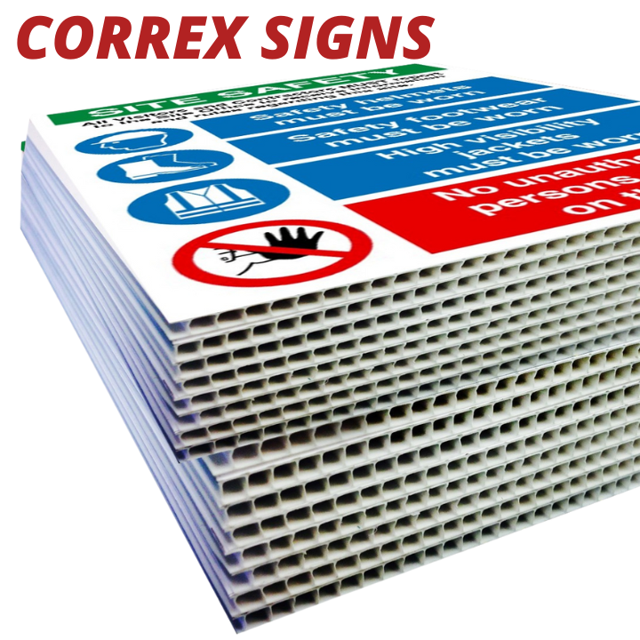 Correx Signs Promo